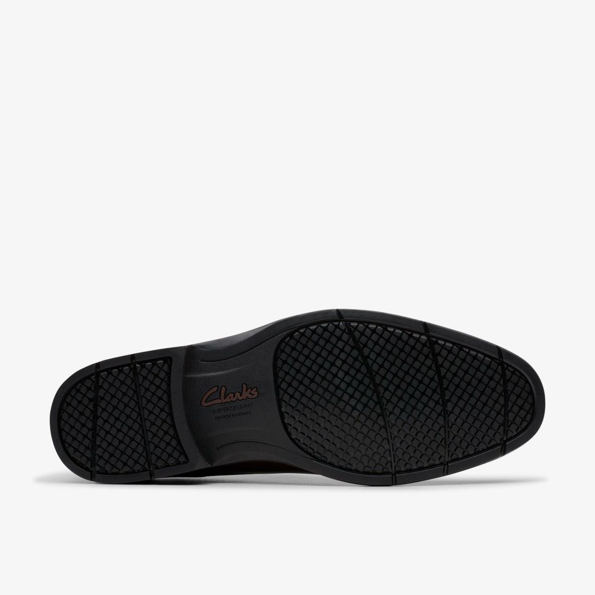 Clarks Trending / Eldredge Plain Dark Brown Leather