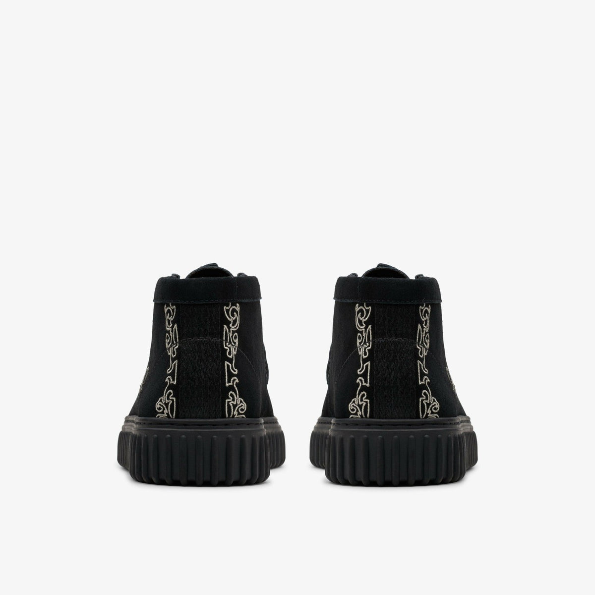 Clarks Deals / Torhill Woven Black Suede