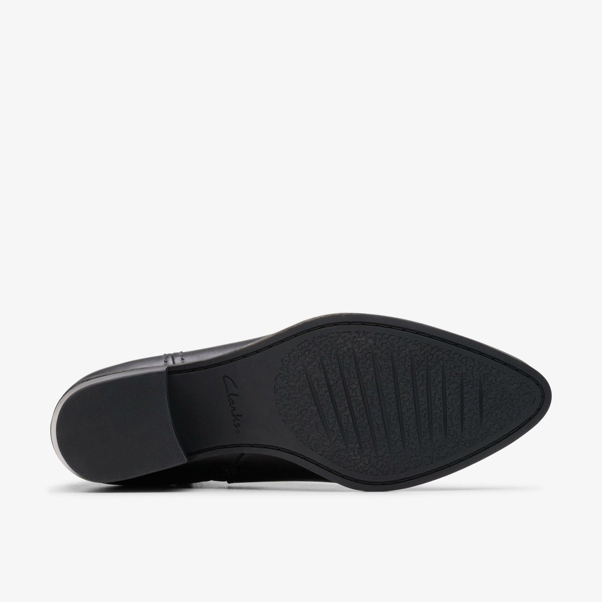 Clarks Smart Buy / Morzine Sky Ankle Boot Black Leather
