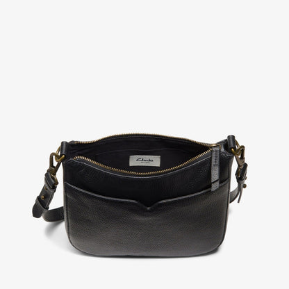 Clarks Exclusive / Topsham Willow Black Leather