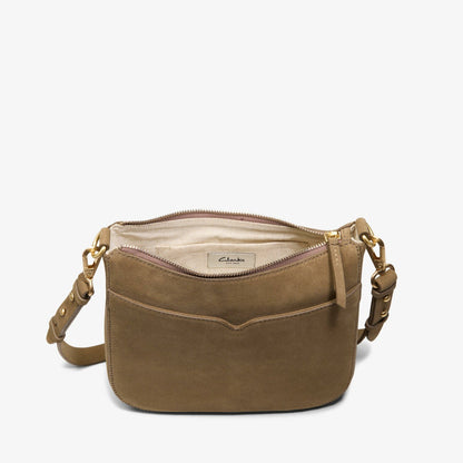 Clarks Quality / Topsham Willow Dark Sand Suede