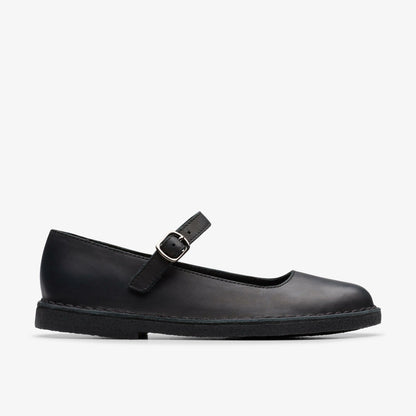 Clarks Sale / Desert Jane Black Leather