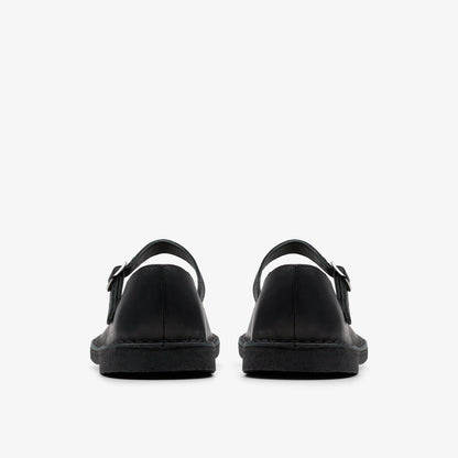Clarks Sale / Desert Jane Black Leather