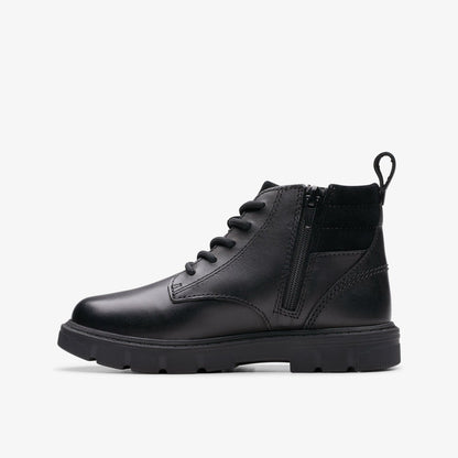 Clarks Trending / Lorcam Trail Kid Black Leather