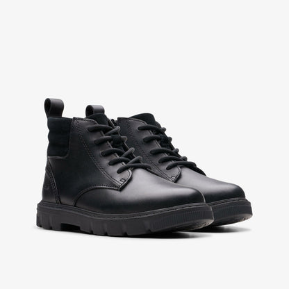 Clarks Trending / Lorcam Trail Kid Black Leather
