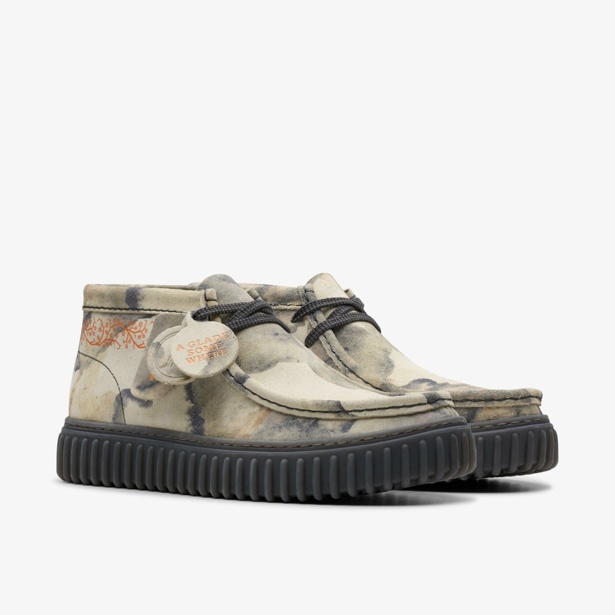 Clarks Premium / Torhill Tor Off White Camoflage