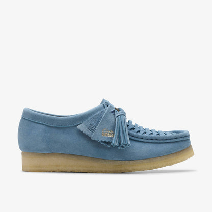 Clarks Premium / Wallabee Weave Powder Blue Suede