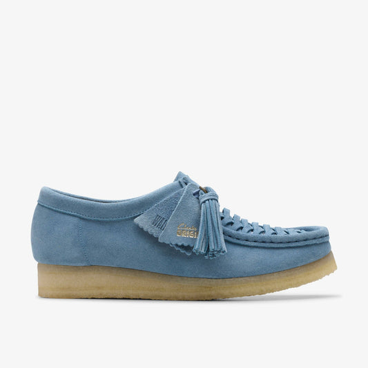 Clarks Premium / Wallabee Weave Powder Blue Suede