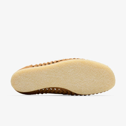 Clarks Hot Sale / Wallabee Loafer Weave Tan Suede