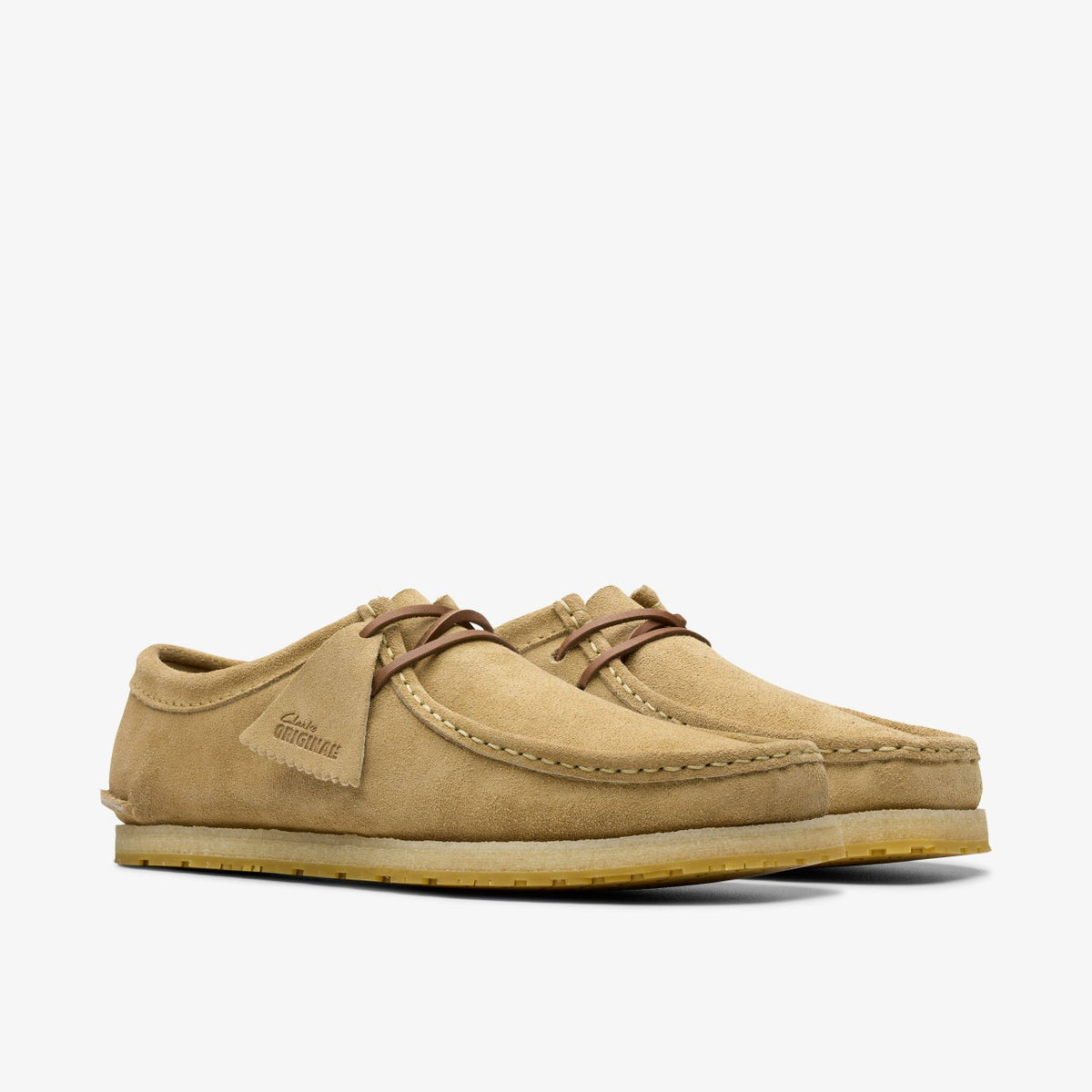 Clarks Signature / Godney Lace Dark Sand Suede