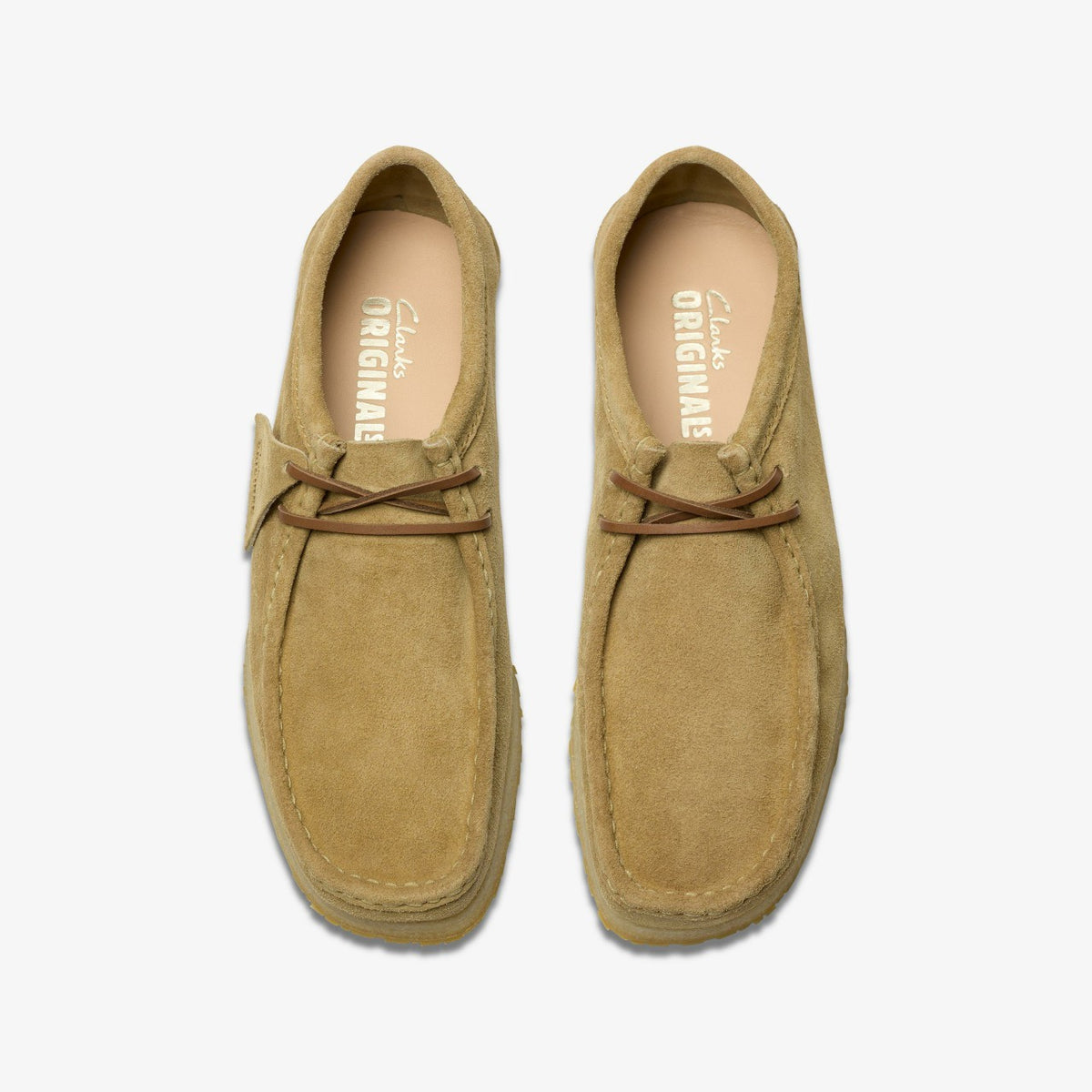 Clarks Signature / Godney Lace Dark Sand Suede