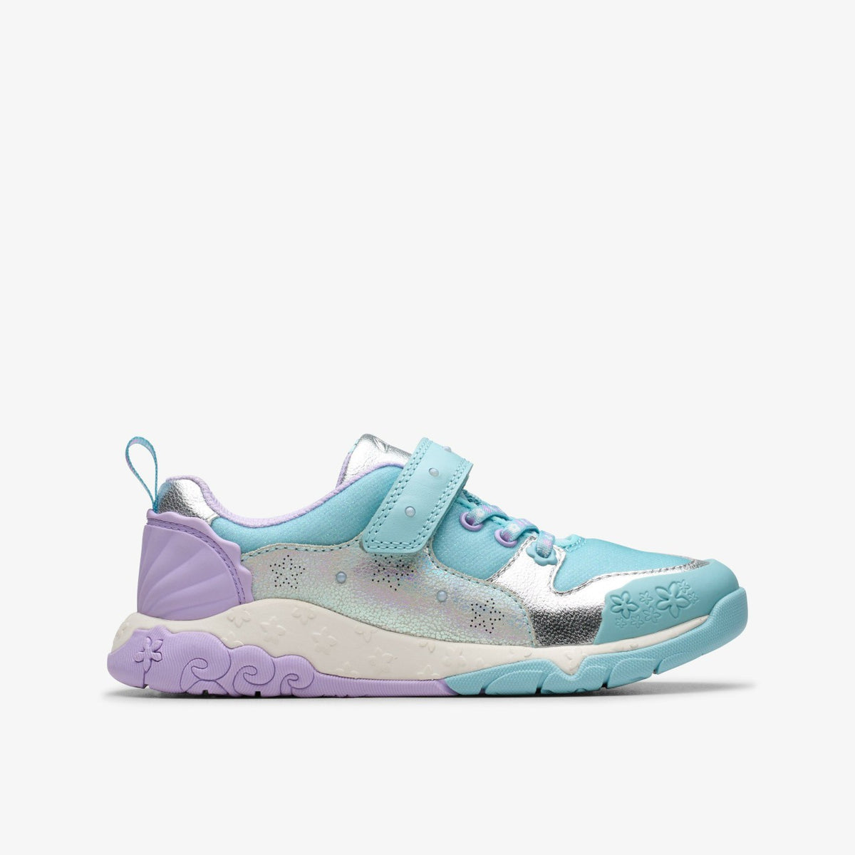Clarks Exclusive / Tidal Shell Kid Light Blue Combination