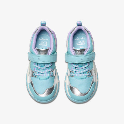 Clarks Exclusive / Tidal Shell Kid Light Blue Combination