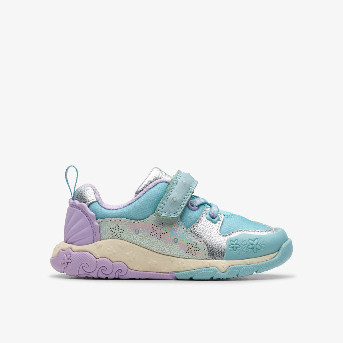Clarks Value / Tidal Shell Toddler Light Blue Combination