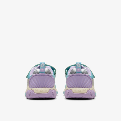 Clarks Value / Tidal Shell Toddler Light Blue Combination