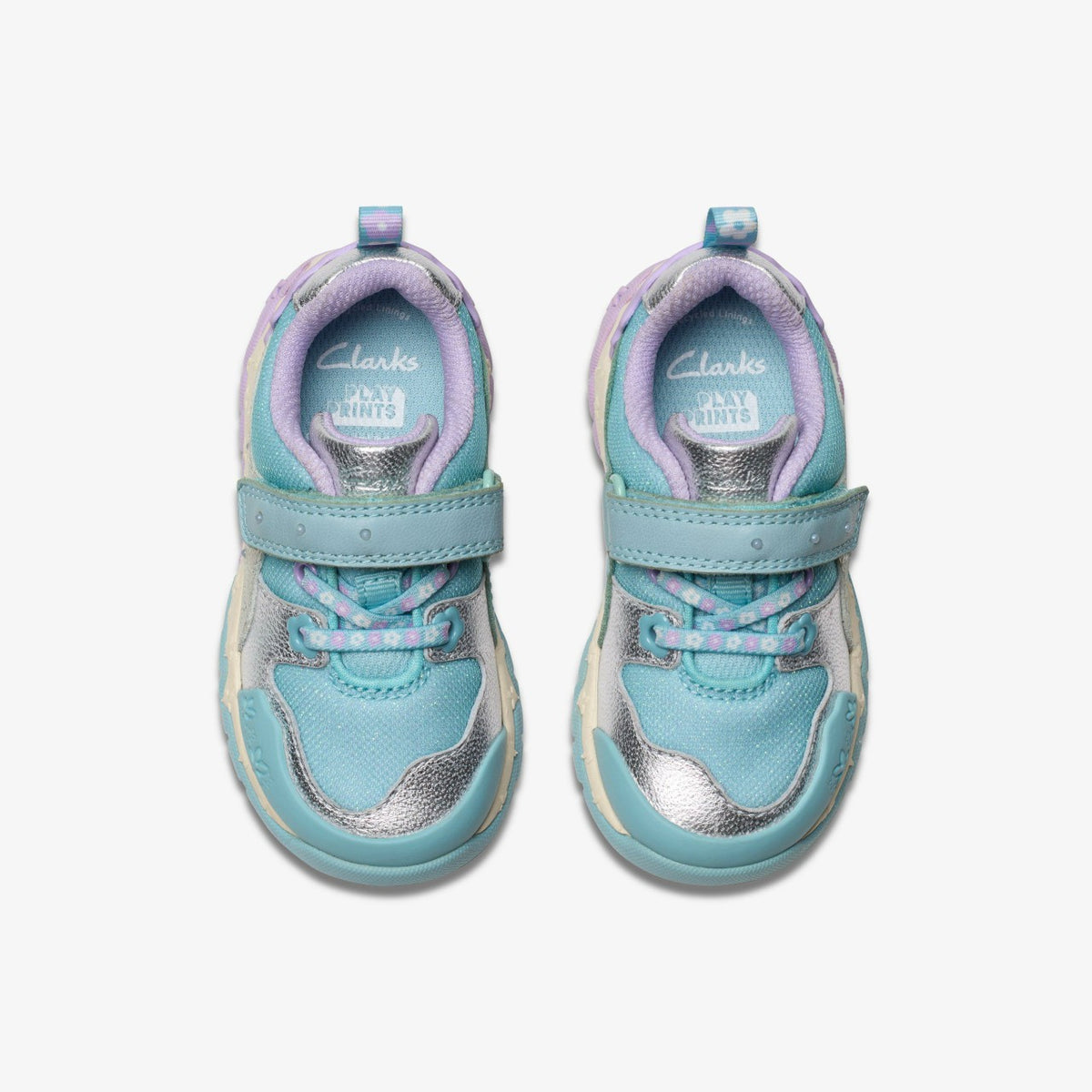 Clarks Value / Tidal Shell Toddler Light Blue Combination
