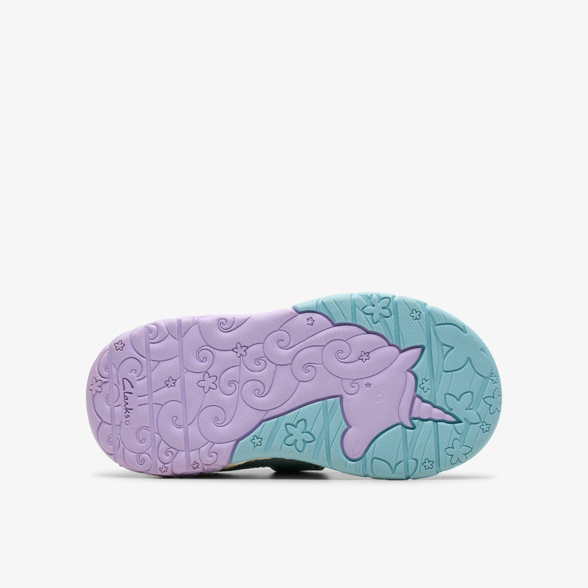 Clarks Value / Tidal Shell Toddler Light Blue Combination