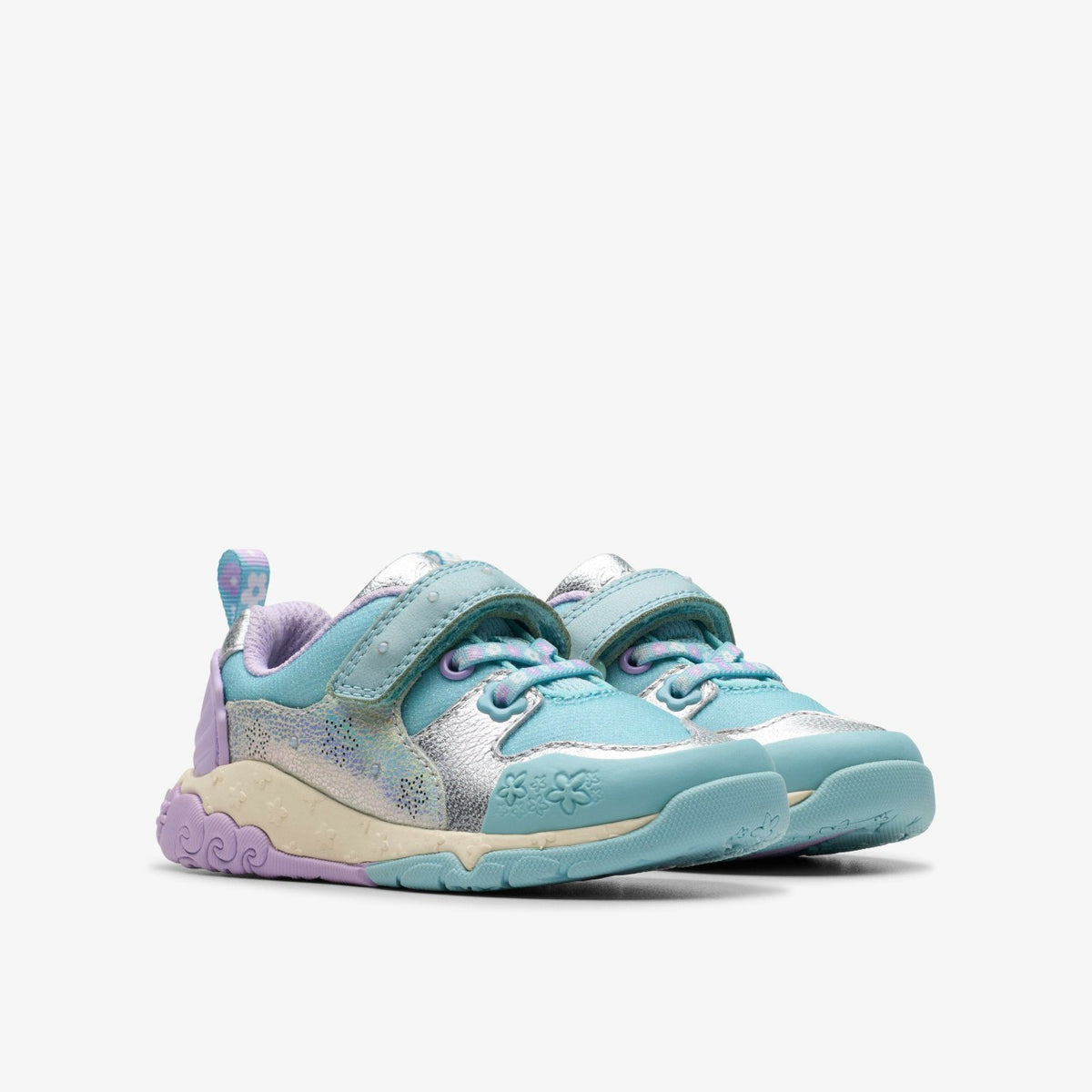 Clarks Value / Tidal Shell Toddler Light Blue Combination