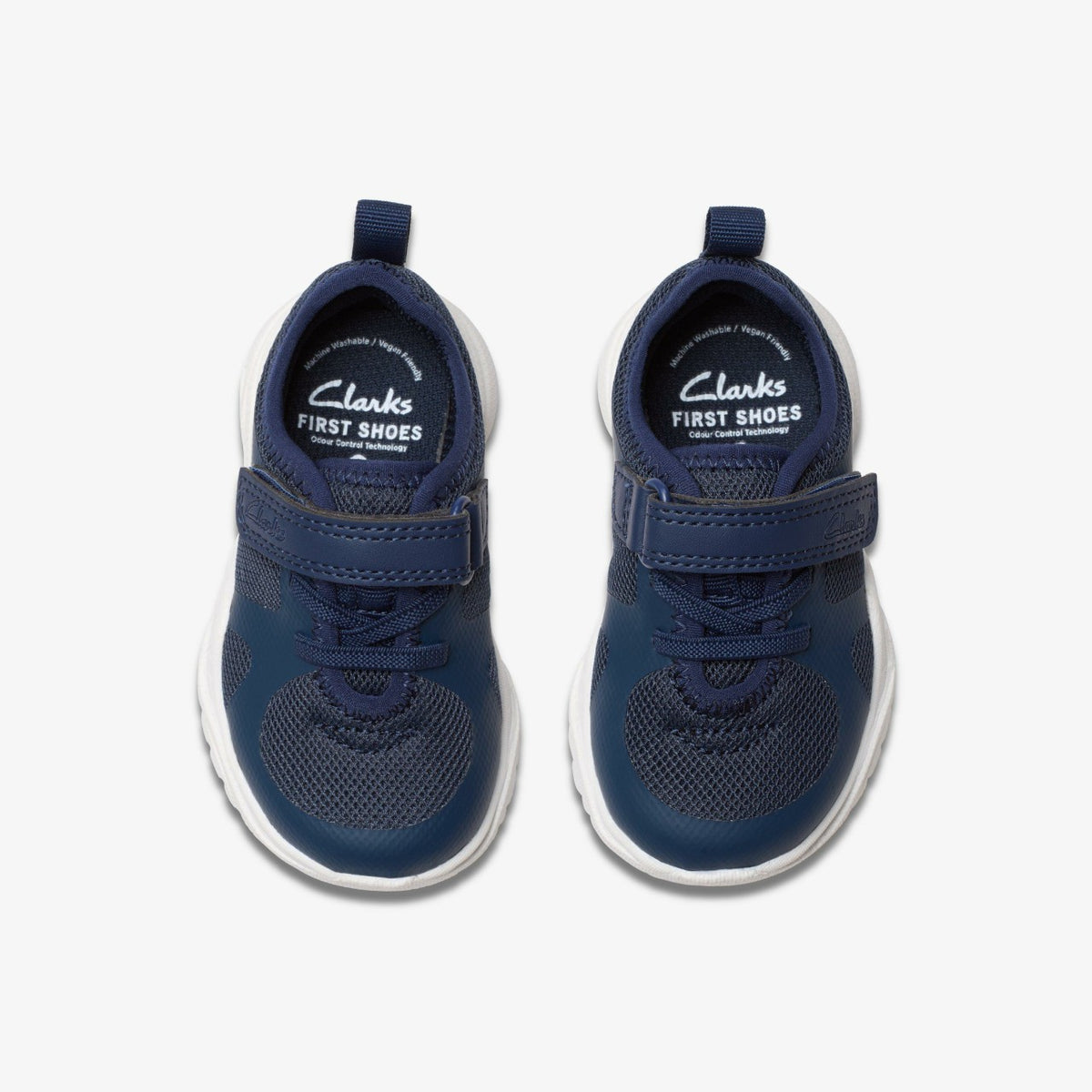 Clarks Exclusive / Feather Ath Toddler Navy