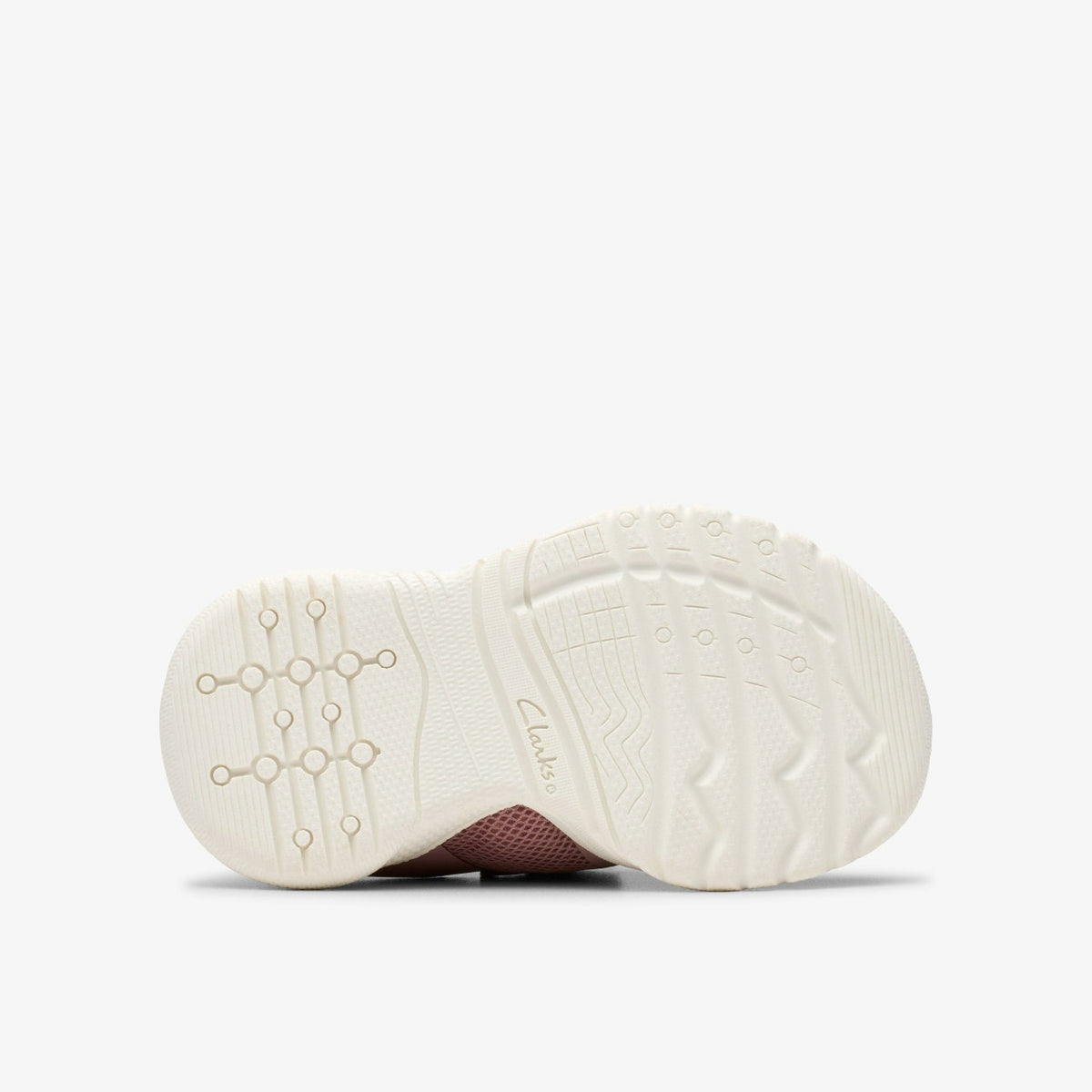 Clarks Recommended / Feather Ath Toddler Dusty Pink