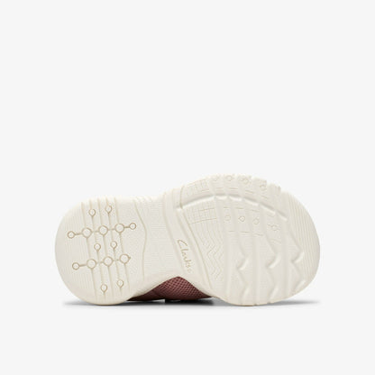 Clarks Recommended / Feather Ath Toddler Dusty Pink