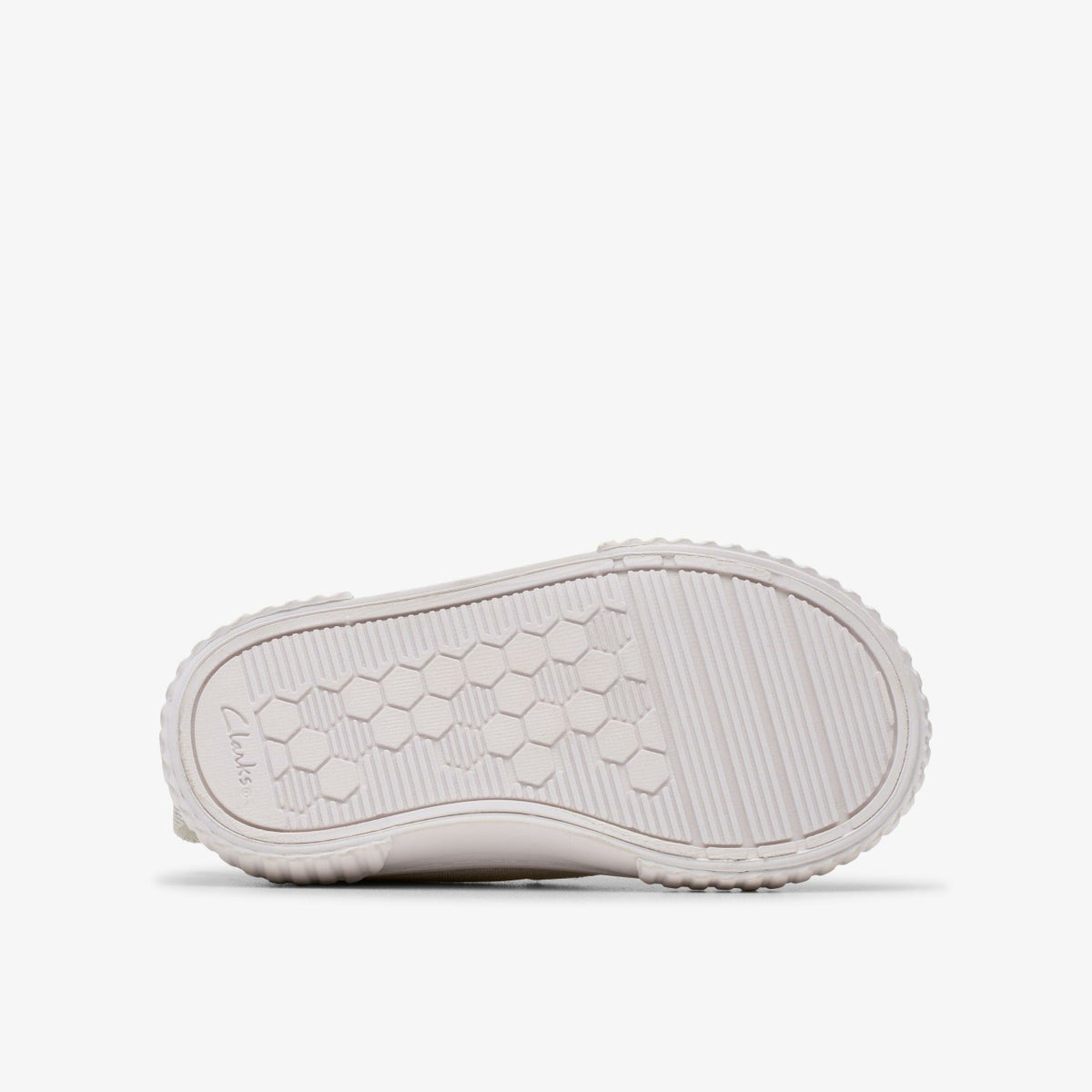 Clarks Classic / Foxing Berry Toddler Silver Fabric
