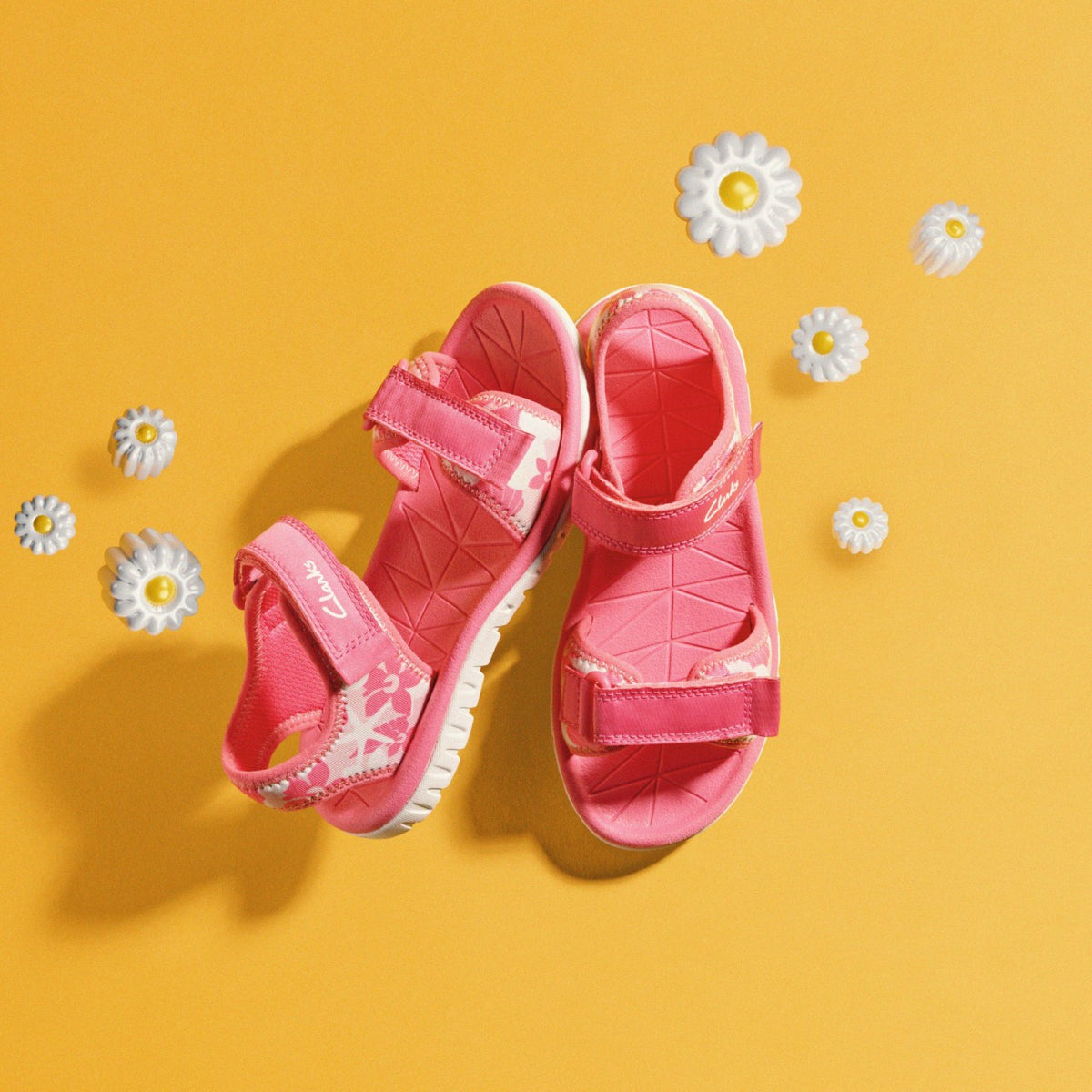 Clarks Classic / SurfingTide Kid Pink Multicolour