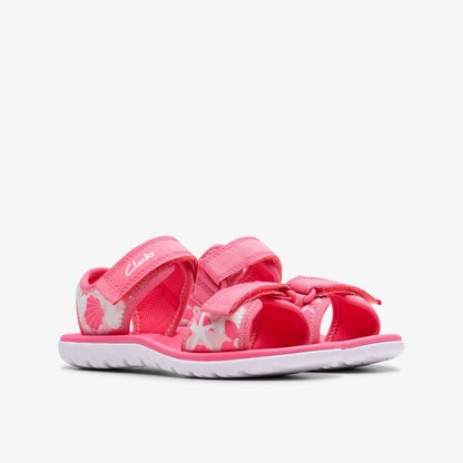 Clarks Classic / SurfingTide Kid Pink Multicolour