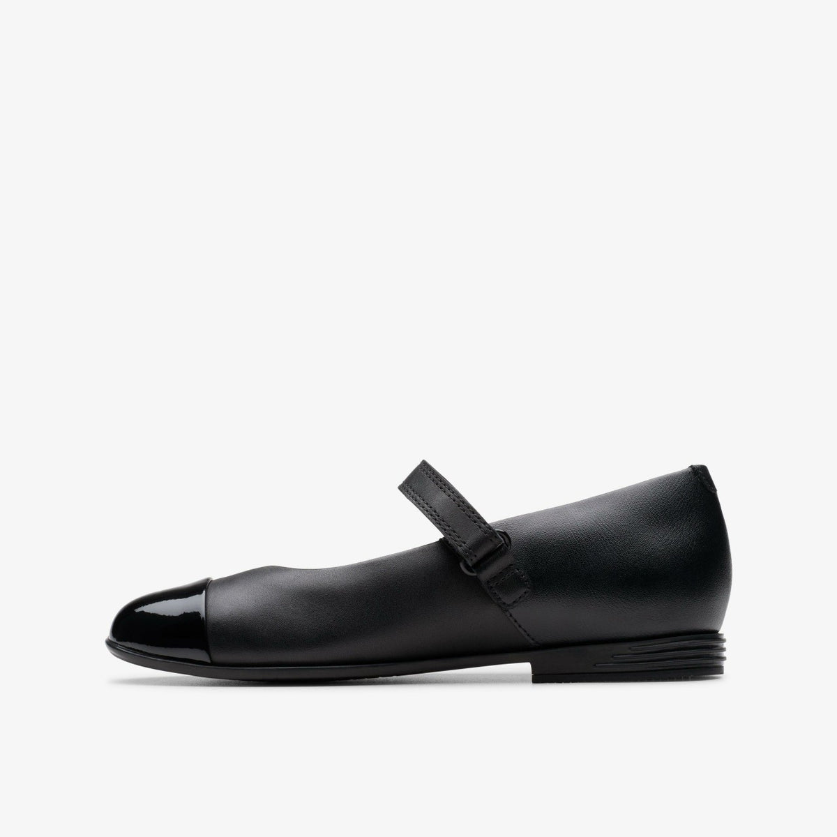 Clarks Smart Buy / Finja Gem Older Black Leather