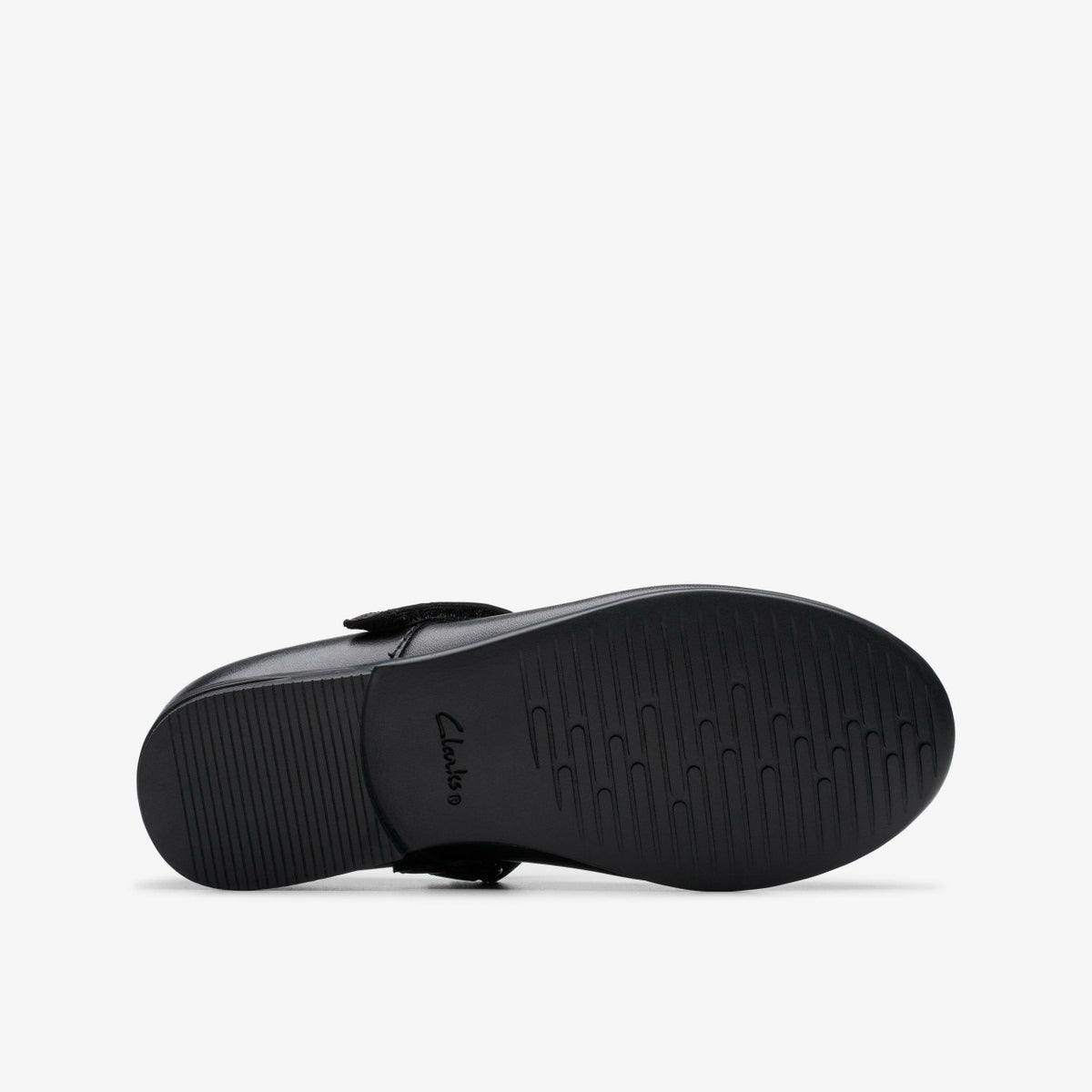 Clarks Great Value / Finja Tap Kid Black Leather