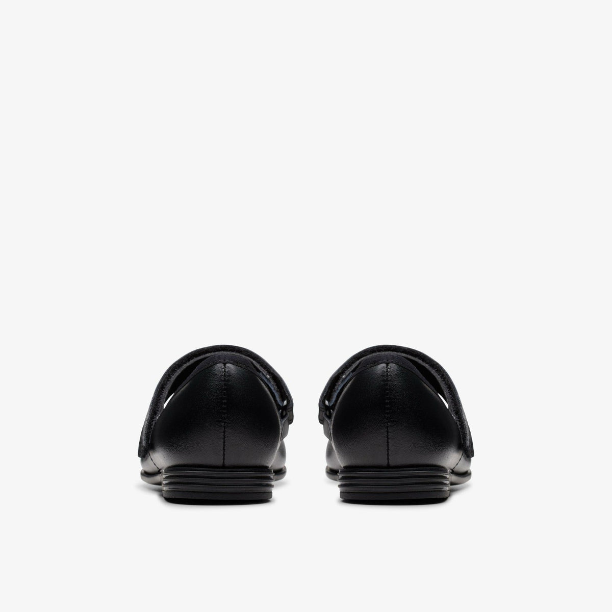 Clarks Great Value / Finja Tap Kid Black Leather