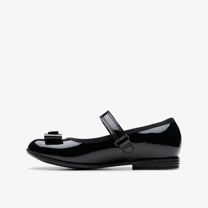 Clarks Smart Buy / Finja Tap Kid Black Patent
