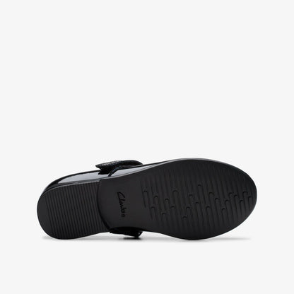 Clarks Smart Buy / Finja Tap Kid Black Patent