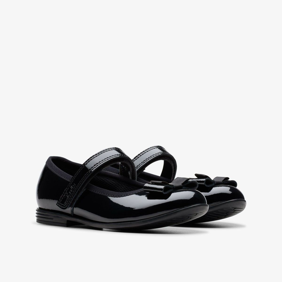 Clarks Smart Buy / Finja Tap Kid Black Patent