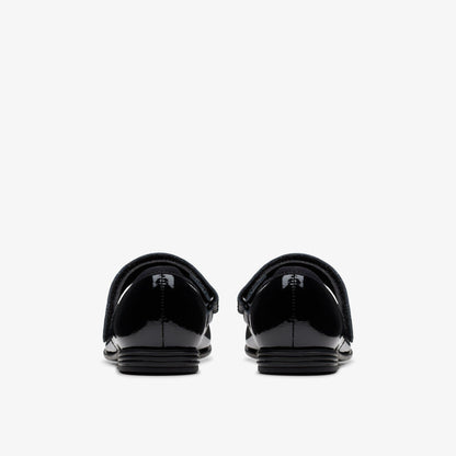 Clarks Smart Buy / Finja Tap Kid Black Patent