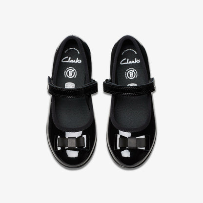Clarks Smart Buy / Finja Tap Kid Black Patent