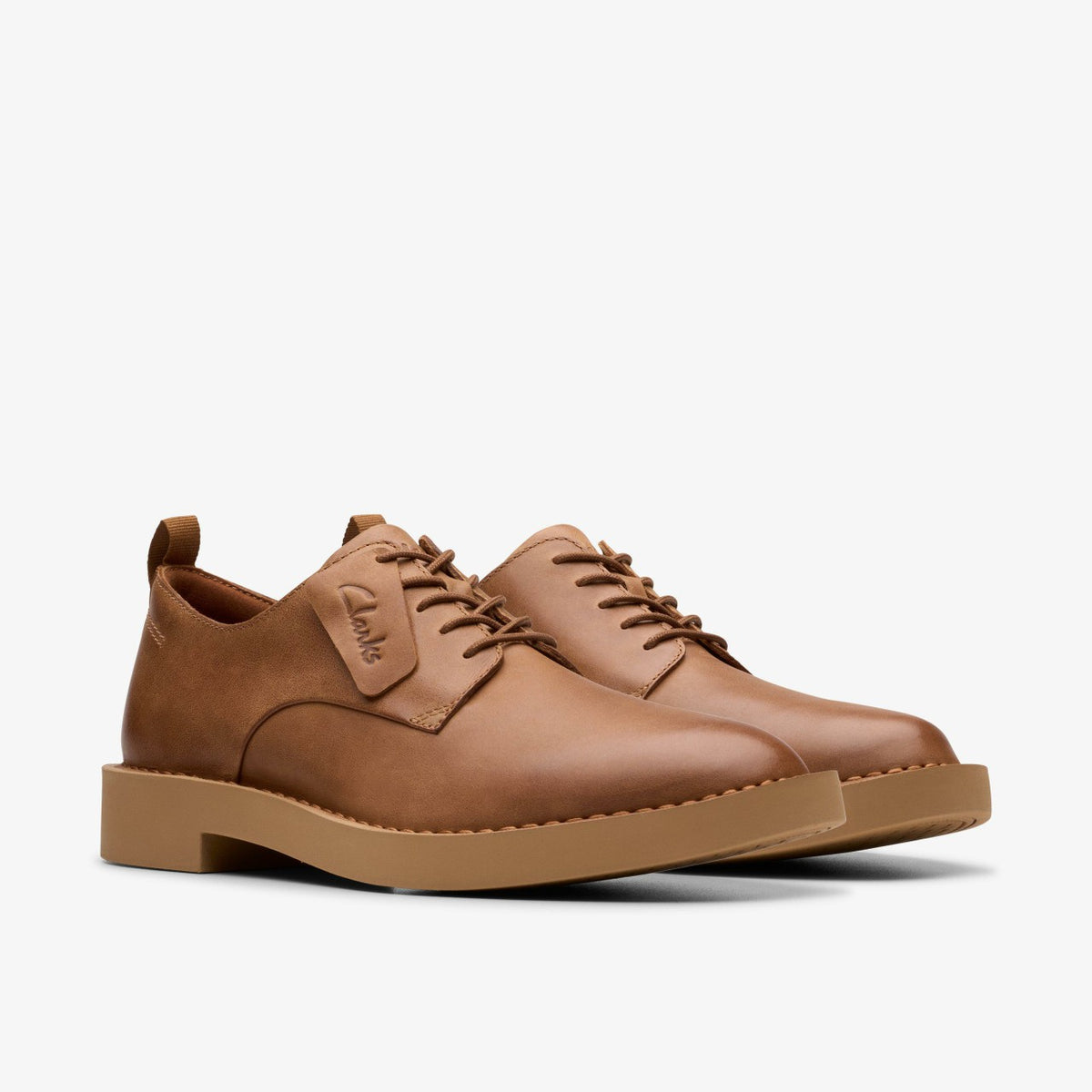 Clarks Best Price / Martock Lace Tan Leather