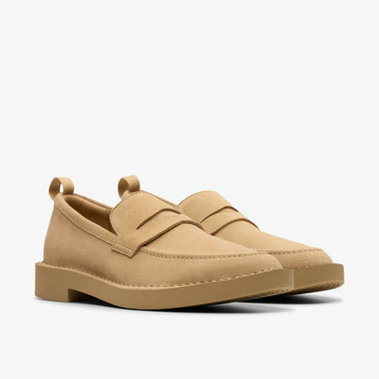 Clarks Featured / Martock Lo Dark Sand Suede