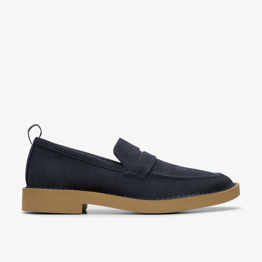 Clarks Signature / Martock Lo Navy Suede