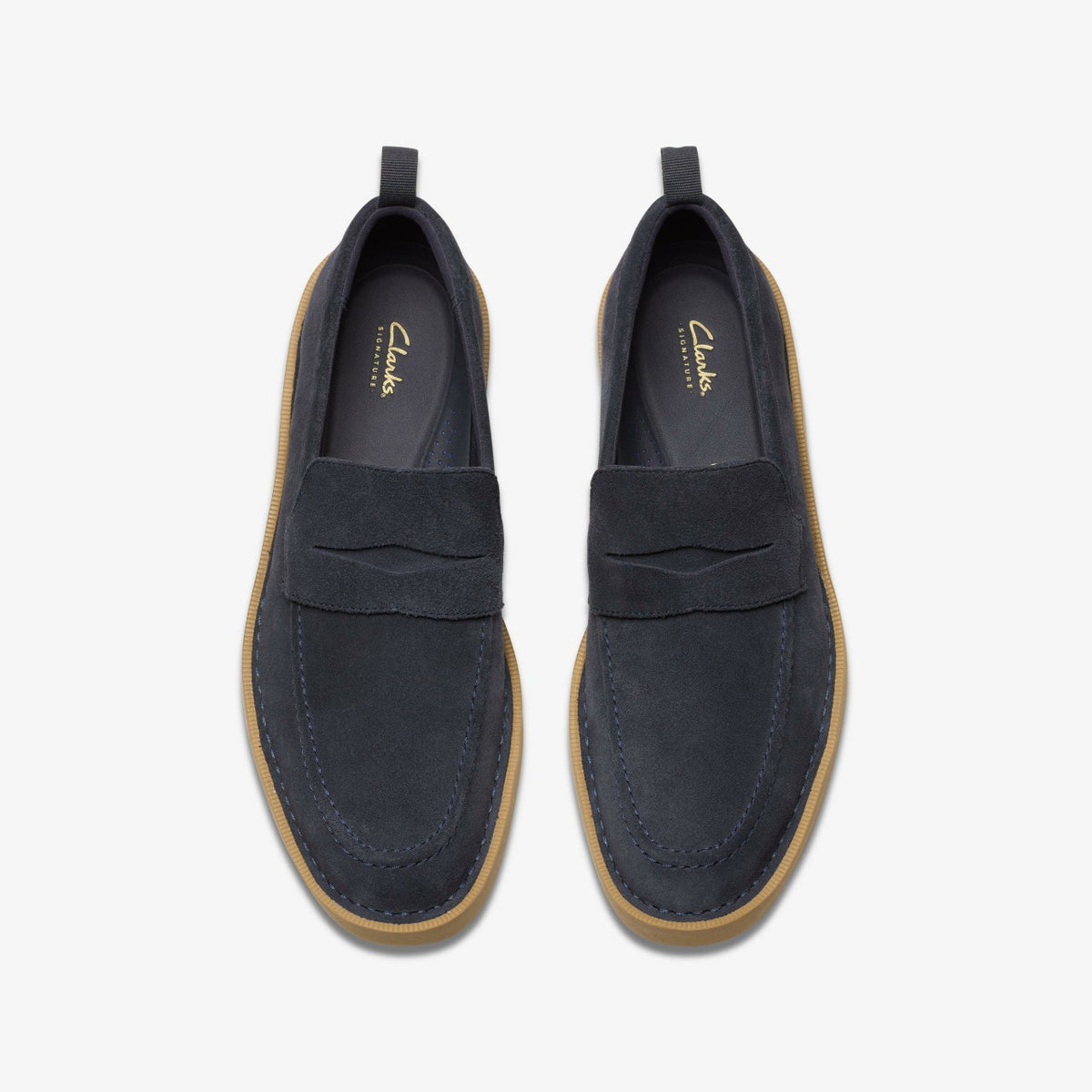 Clarks Signature / Martock Lo Navy Suede