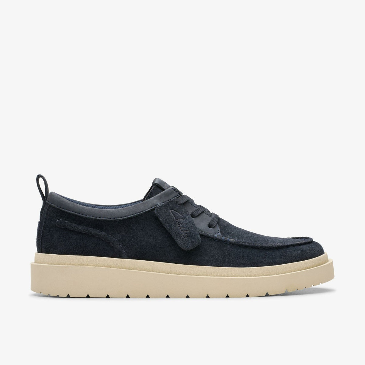 Clarks Top Pick / Polden Moc Navy Suede