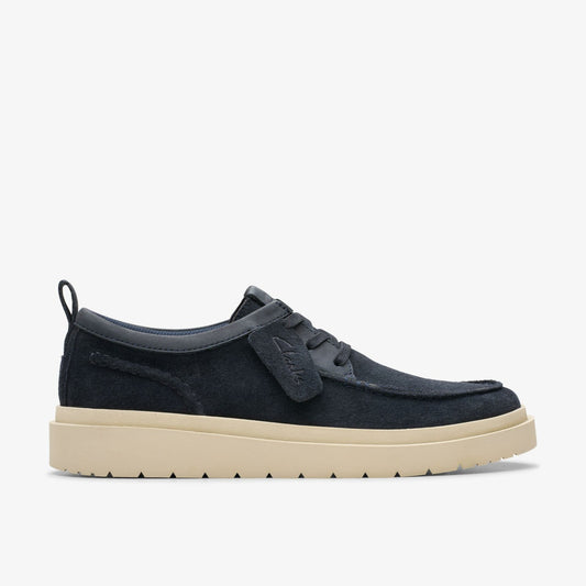 Clarks Top Pick / Polden Moc Navy Suede