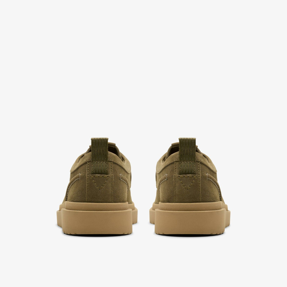 Clarks Premium / Polden Moc Olive Suede