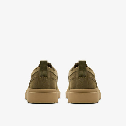 Clarks Premium / Polden Moc Olive Suede