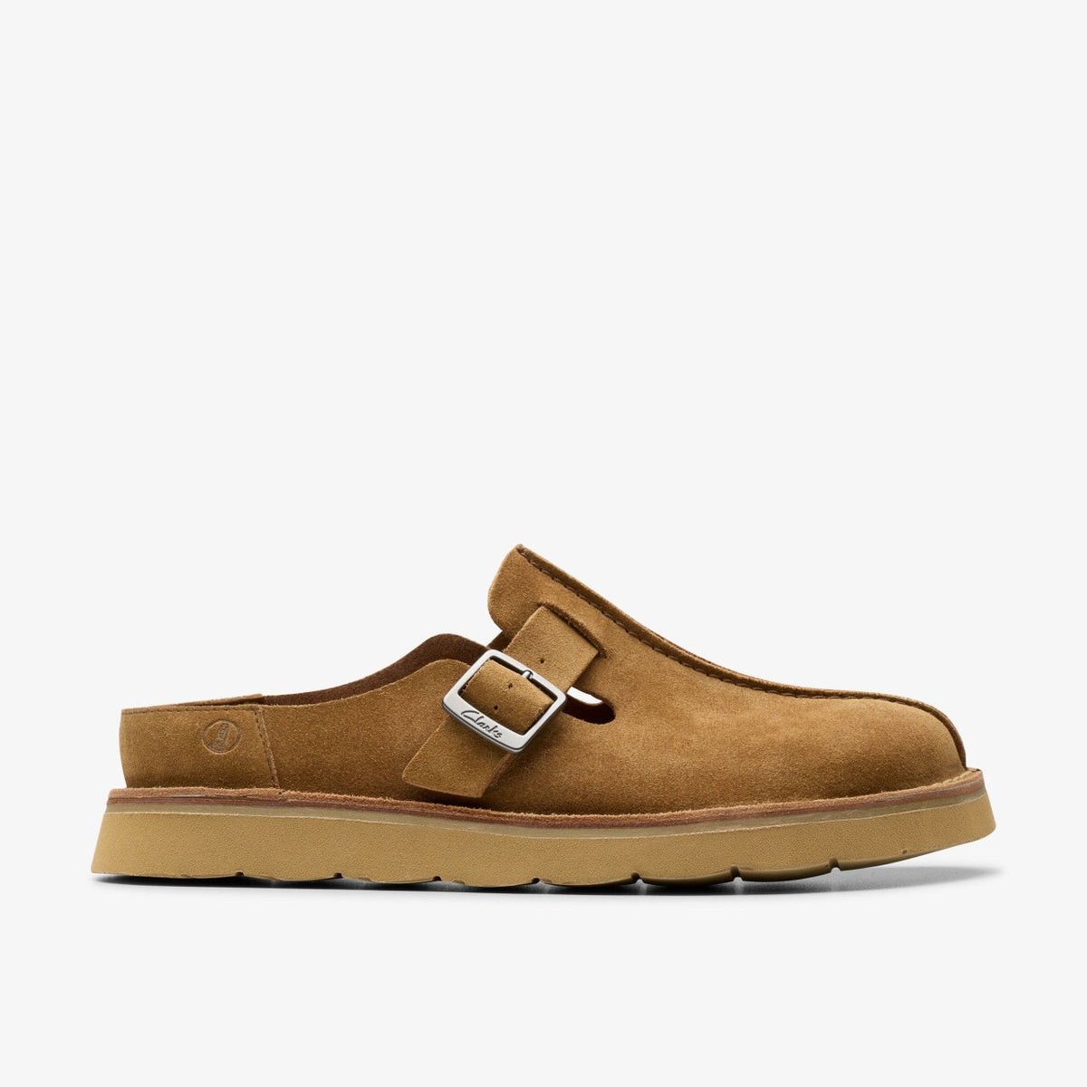 Clarks New / Solsbury Mule Cola Suede
