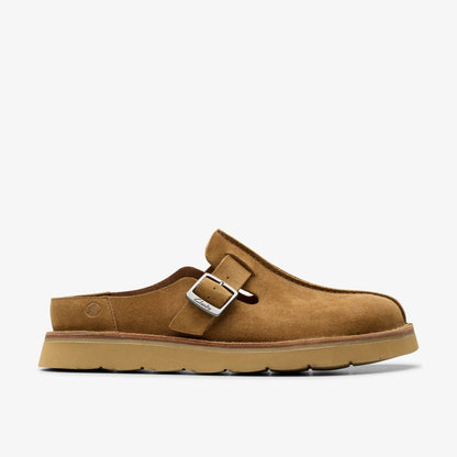 Clarks New / Solsbury Mule Cola Suede