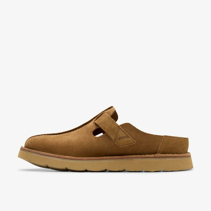 Clarks New / Solsbury Mule Cola Suede