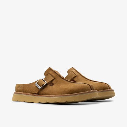 Clarks New / Solsbury Mule Cola Suede