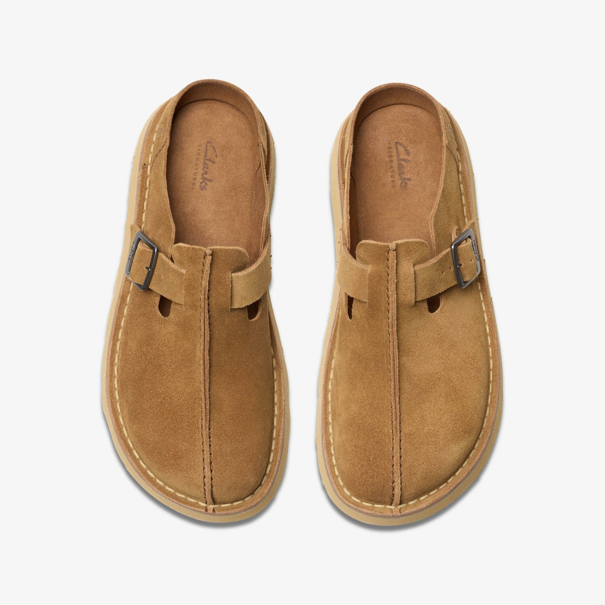 Clarks New / Solsbury Mule Cola Suede