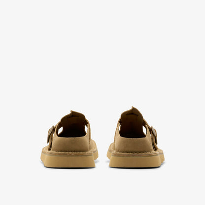 Clarks Best Seller / Solsbury Mule Dark Sand Suede